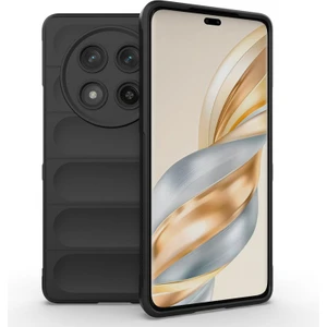 Honor Magic 7 Lite Kılıf Rahat Tutulabilir Yapılı İçi Kadife Kaplamalı Etnik Premium TPU Silikon Kapak