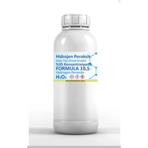 Gıda Tipi Hidrojen Peroksit %35 Konsantrasyon 100 ml (Food Grade)