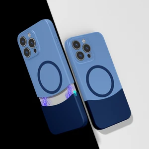 İphone 14 Pro Max Ultra İnce Yapılı Çift Parçalı Siqurt Magsafe Sert Kapak