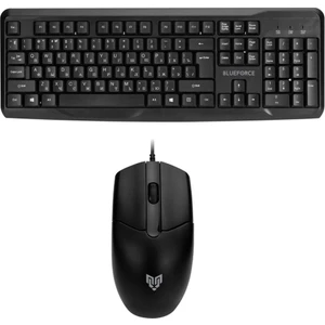 Km-03 USB Kablolu Klavye Mouse Set Türkçe Q Siyah