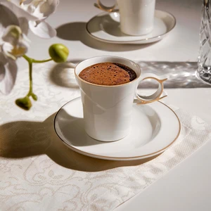 Laura 6 Kişilik 12 Parça Porselen Kahve Fincan Takımı