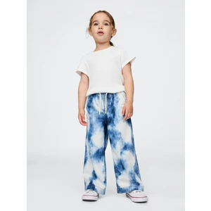 Kız Bebek Denim Mavi Baggy Jean Pantolon