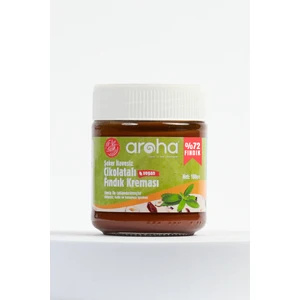 Çikolatalı Fındık Kreması %72 Fındık (Stevia ile Tatlandırılmıştır) - Şeker İlavesiz - 180 gr