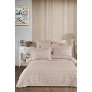 Inci Nevresimli Yatak Seti 7 Parça Ekru