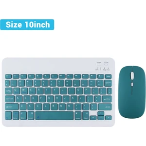 Tüm Cihazlara Uyumlu Kablosuz Bluetooth Klavye ve Mause Seti Tablet Telefon iPad Samsung Galaxy Honor Redmi Lenovo