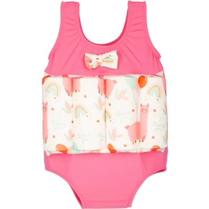Swim Foam Pink Lamas Yüzmeye Yardımcı Batmaz Kız Çocuk Mayosu