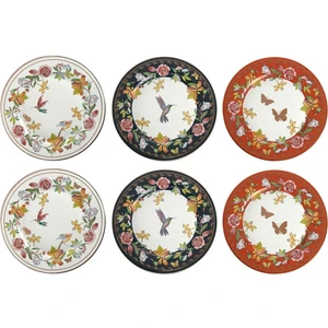 Lucky Art Evelyn Bone  27CM 6lı Tabak Seti