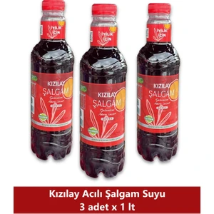 Acılı Şalgam Suyu 1 Lt Pet x 3 Adet