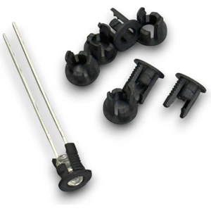 3mm Plastik Led Yuvası Led Kılıfı - 50 Adet