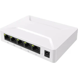 Ağ Anahtarı 5 Bağlantı Noktası 100/1000 Mbps Gigabit Ağ Ethernet Anahtarı Adaptörü Hızlı RJ45 Ethernet Switcher Lan Hub Abd Tak (Yurt Dışından)