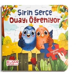 Şirin Serçe Duayı Öğreniyor - Yapbozlu Kitap 4 - Şevval Tiryaki