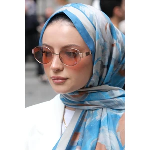 Soft Batik 0343 Mavi Şal