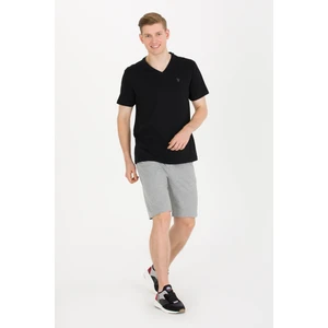 U.S. Polo Assn. Erkek Gri Melanj Şort (Örme) 50263258-VR086