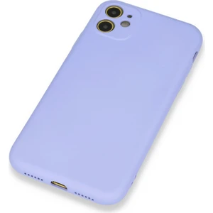 Apple iPhone 11 Uyumlu Telefon Kılıfı Lansman Lila 
