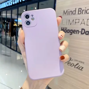 Iphone 11 Kılıf Lansman Soft Yumuşak - Mor Renk