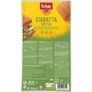 Ciabatta Rustica Glutensiz Esmer Ekmek 200 gr