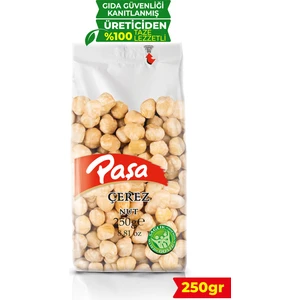 Paşa Kuruyemiş Kavrulmuş Fındık Içi 250 gr (Şeffaf Paket)