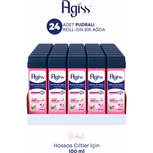 s Roll-On Sir Ağda Hassas Ciltler Pudralı 100 ml 24'lü