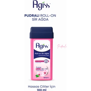 s 2 Adet s Roll On Kartuş Sir Ağda Hassas Ciltler Için Pudralı