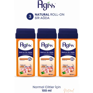Roll-On Sir Ağda 100 ml Natural x 3