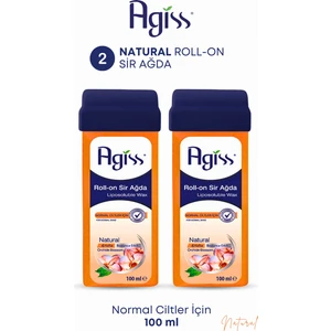Natural Roll-On Sir Ağda 100 ml x 2