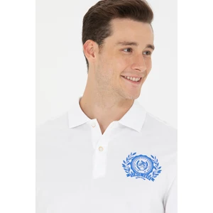 U.S. Polo Assn. Erkek Beyaz Tişört 50264982-VR013