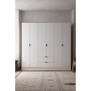 Arden 6 Kapaklı 2 Çekmeceli Dolap