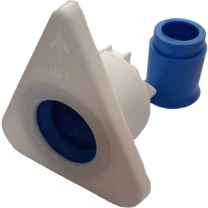 Erplassan- Lavabo -Eviye  - Pisuar  Sifonları Için   Çekvalf - Çamaşır Makinası - Bulaşık Makinası Gideri Için Adaptörlü  Çekvalf Conta