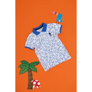 U.s. Polo Assn. Erkek Çocuk Beyaz Tişört 50307165-VR013