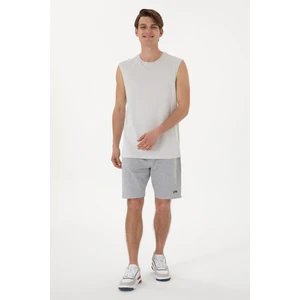 U.s. Polo Assn. Erkek Gri Melanj Şort (Örme) 50305933-VR086