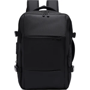 D-Pack Erkek Siyah Kumaş Sırt Çantası 24WBD30236F