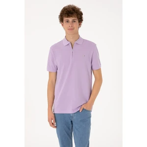 U.s. Polo Assn. Erkek Lila Tişört 50306836-VR034