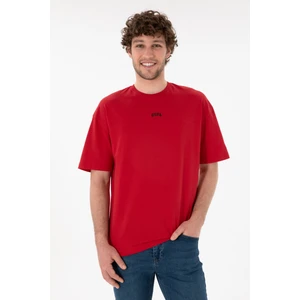 U.s. Polo Assn. Erkek Kırmızı Tişört 50306017-VR030
