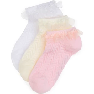 U.s. Polo Assn. Kız Çocuk Pembe Çorap (Patik) 50311326-VR041