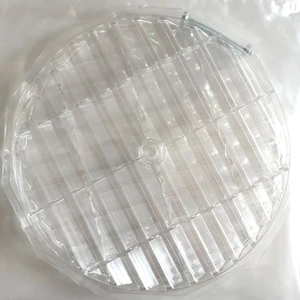 - Doğalgaz Havalandırma Menfezi - Şeffaf - Ventilasyon Kapağı -Standart Boy