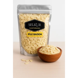 File Badem 200GR %100 Taze & Lezzetli Dilimlenmiş Badem