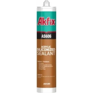 AS606 Silikonize Mastik Kahverengi 500 gr