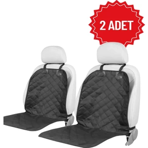 2’li Sıvı Geçirmez Oto Ön Koltuk Koruyucu Kılıf Seti 55X130 cm Araba Araç Evcil Hayvan Koltuk Örtüsü
