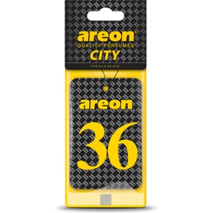 City 36 Vanilla Black Oto Kokusu Ferahlatıcı Vanilya Aromasıyla 1 Adet