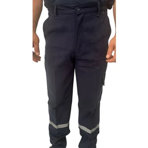 Yan Cep Likralı Kot Iş Pantolonu