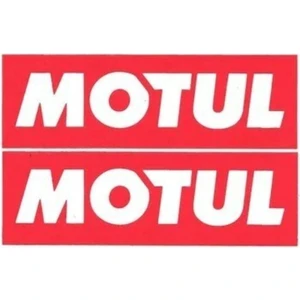 2 Adet Motul Sticker 10 x 2,5cm Motul Yağ Sticker
