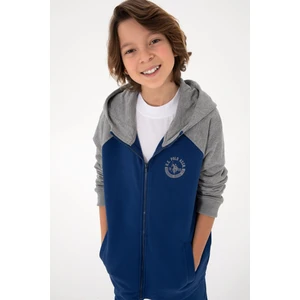 U.S. Polo Assn. Erkek Çocuk Indigo Sweatshirt 50293498-VR028