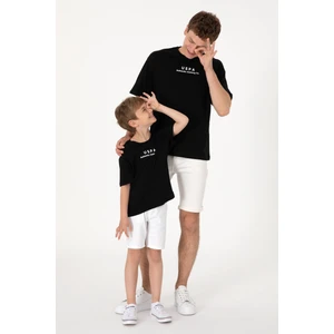 U.S. Polo Assn. Erkek Siyah Tişört 50294322-VR046