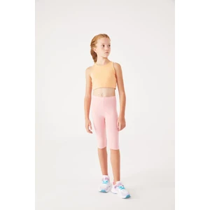 Kids Pamuk Elastan Kapri (Diz Altı) Kız Çocuk Okul Taytı 2006