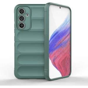 Samsung Galaxy A54 Kılıf Rahat Tutulabilir Yapılı İçi Kadife Kaplamalı Etnik Premium TPU Silikon Kapak