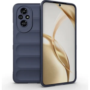 Honor 200 Pro Kılıf Rahat Tutulabilir Yapılı İçi Kadife Kaplamalı Etnik Premium TPU Silikon Kapak