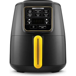 Air Pro Cook 3 in 1 XL Ev Yemeği, Közleme, Airfryer Black Gold 4L