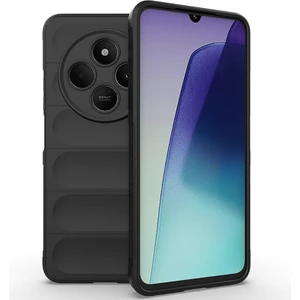Xiaomi Redmi 14C 4G Kılıf Rahat Tutulabilir Yapılı İçi Kadife Kaplamalı Etnik Premium TPU Silikon Kapak