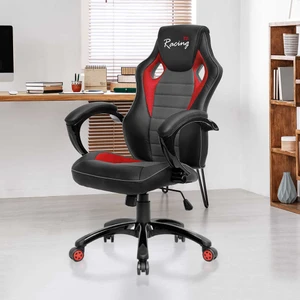 Adore Max Racing Oyuncu ve Çalışma Koltuğu MXY200SG Gri-Siyah-Kırmızı
