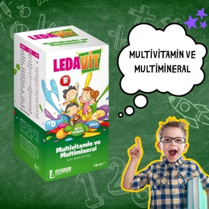 Ledavit Multivitamin Mineral Şurup 150 ml
